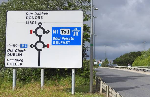istock Motorway road sign 1406927926