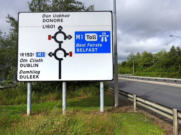 istock Motorway road sign 1406927942