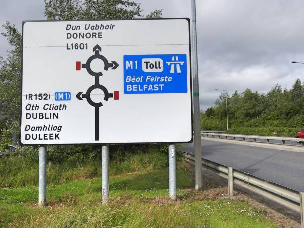 istock Motorway road sign 1406927946