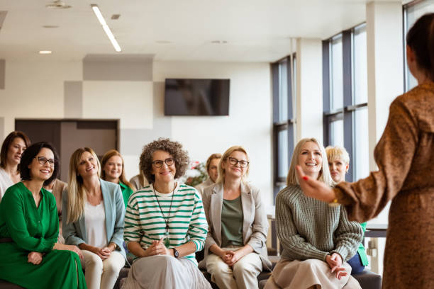 istock Seminar for women empowerment 1406942806