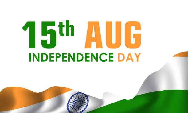 istock independence Day 15th August. Indian Patriotism holiday template for banner, card, poster, background. 1406946772