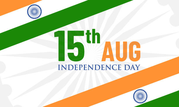 istock independence Day 15th August. Indian Patriotism holiday template for banner, card, poster, background. 1406948355