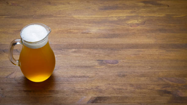 Free Stock Photo of Vintage beer can and glass on table | Download Free ...