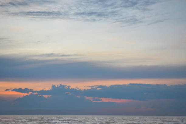 istock dramatic red sunset over the baltic sea shore 1406950634