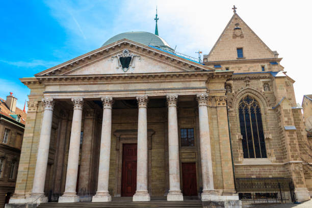 istock St. Peter's Cathedral in Geneva, Switzerland 1406951192