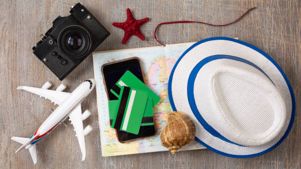 istock concept of paying for travel using internet banking 1406951286