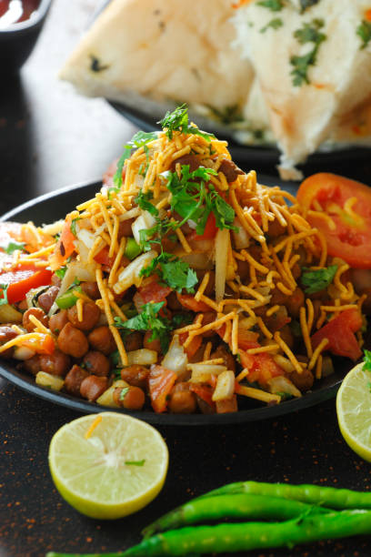 istock Black Chickpea Chaat or Kala Chana Chat 1406954008