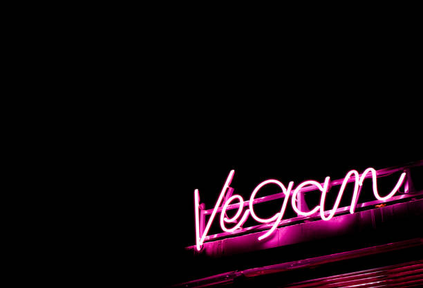 istock Vegan neon sign 1406954110