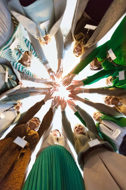 istock Women’s team and power 1406956385