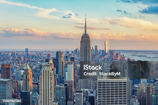 istock The skyline of New York City, United States 1406960186