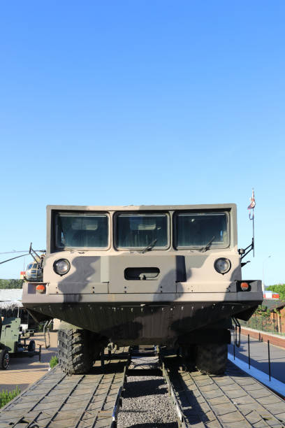 istock View of soviet military frame tractor 1406960417