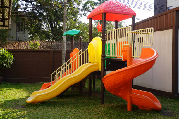 istock Modern Children Playground in the Park 1406974604