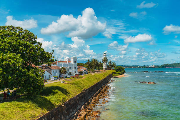istock Galle fort and lighthouse in Sri Lanka 1406980437