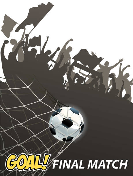 ilustrações de stock, clip art, desenhos animados e ícones de season last goal - football field backgrounds aerial view sport