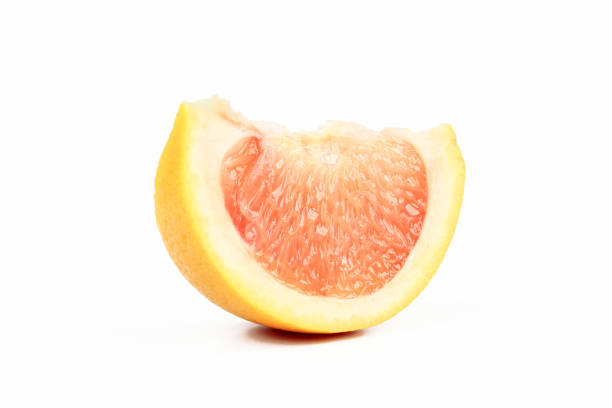 a set of sliced pieces of a set of ripe citrus fruits, preparation of desserts from citrus oranges, grapefruits