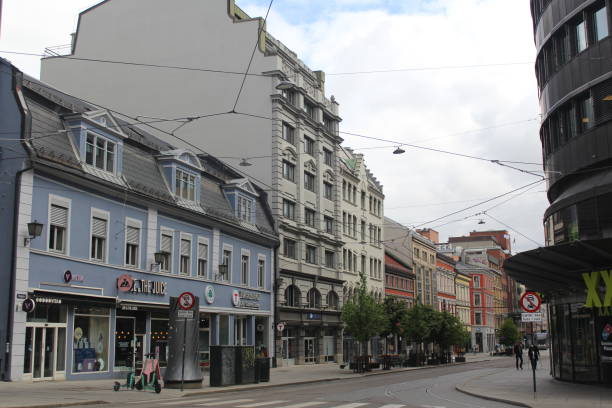 istock Street in Oslo 1406995799