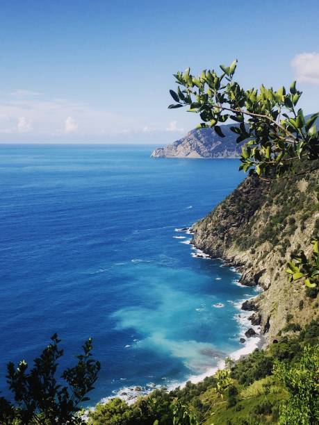 istock Hiking near Cinque Terre, Italy 1406996943