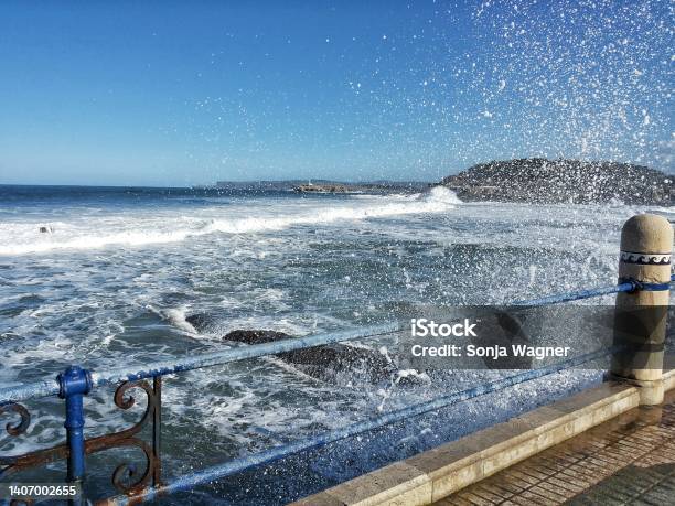 Beaches Of Santander El Camello Stock Photo - Download Image Now - Santander - Spain, Tourism, Travel Destinations