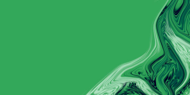 istock abstract wavy liquid blend green white copy space design background wallpaper web page element fabric design modern fashion 1407015808
