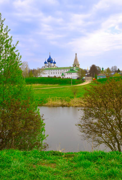 istock The old Kremlin on the river bank 1407019755