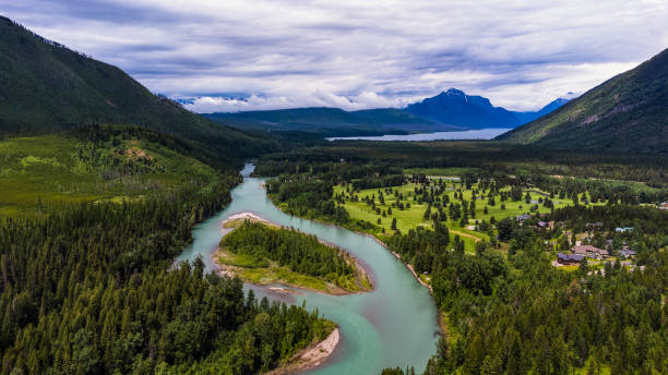 istock Flathead River at Glacier National Park, Montana 1407032665