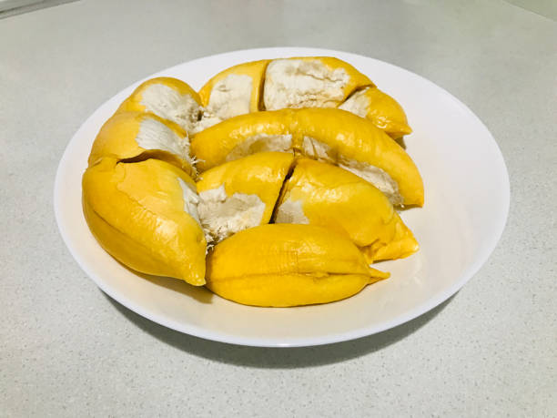 istock Dish of Puangmanee Durian in Thailand. 1407034519