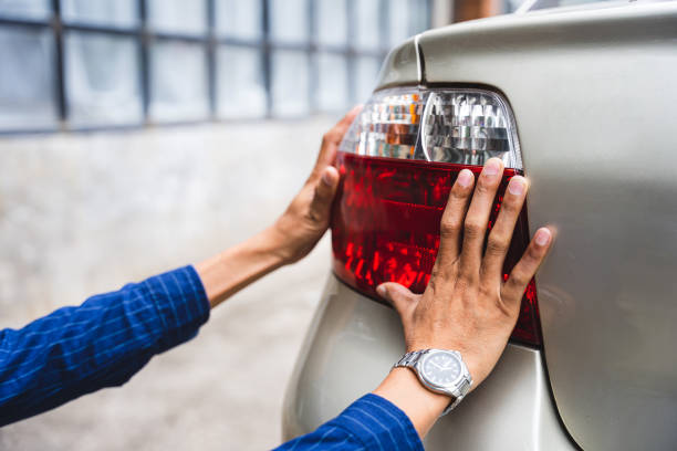 car rear brake light