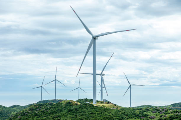 istock Large areas of wind power in the mountains 1407038093