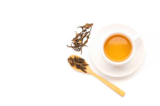 istock White ceramic cup of hot tea isolated on white 1407046076