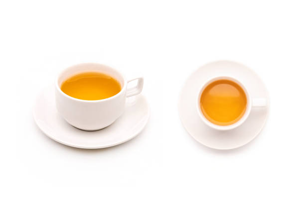 istock White ceramic cup of hot tea isolated on white 1407046092