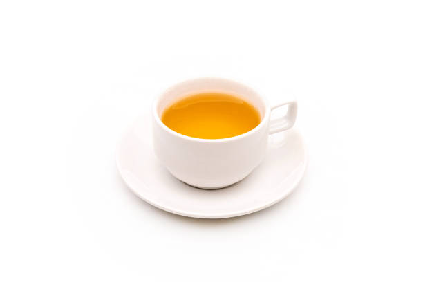 istock White ceramic cup of hot tea isolated on white 1407046109