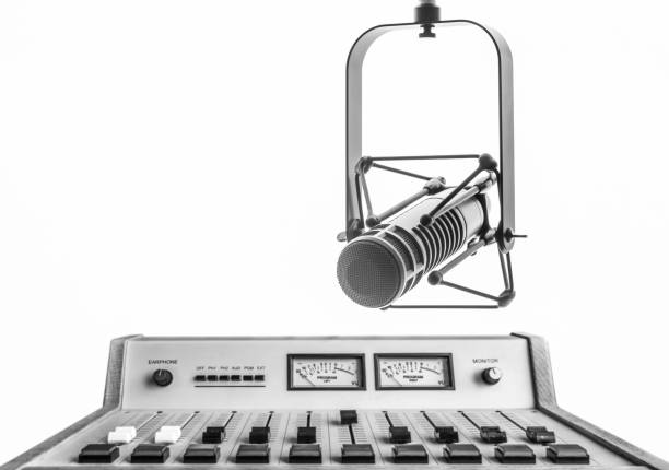istock Professional microphone and sound mixer 1407060934