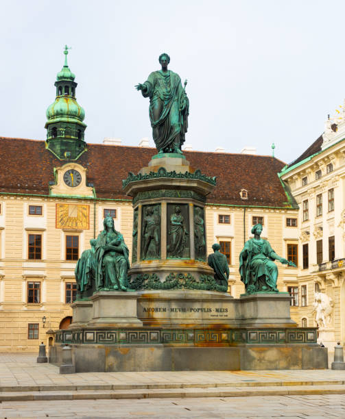 istock Bronze statue of the first Austrian Emperor Francis II in Vienna 1407061797