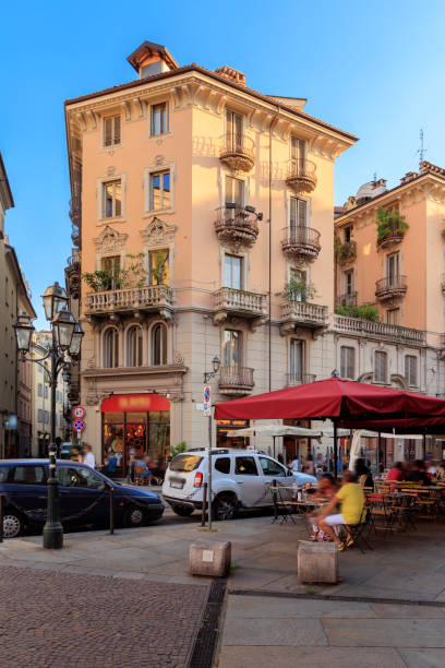 istock Turin street life at sunset 1407062421