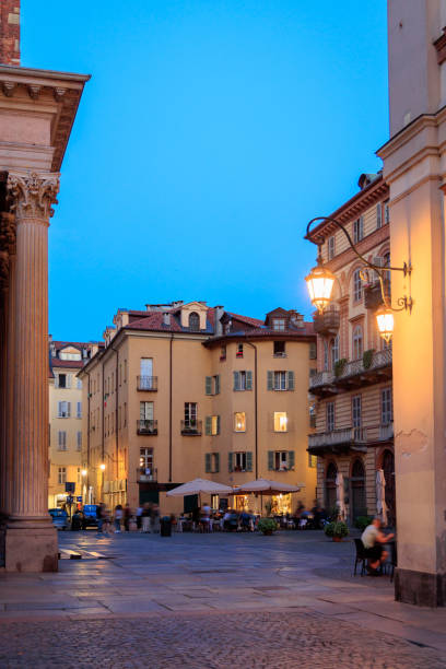 istock Turin street life at dusk 1407062422