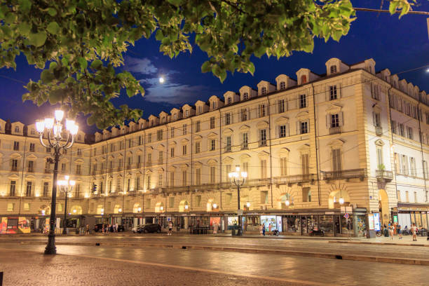 istock Turin, Piazza Castello, City at night 1407062455