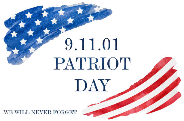 istock Patriot Day. We will never forget. Watercolor drawing 1407075296