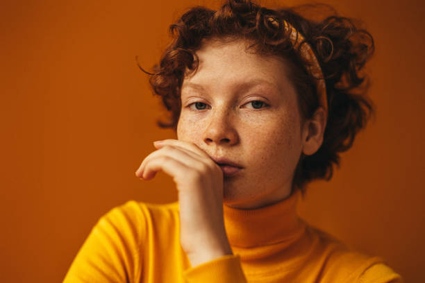 istock beautiful woman with freckles 1407080938