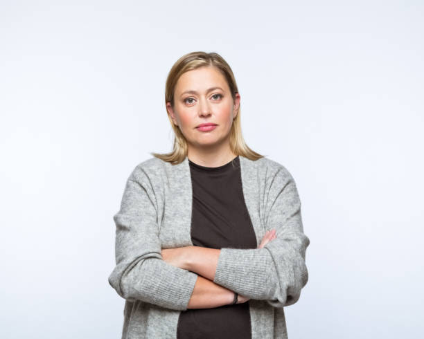 istock Portrait of sad women 1407084547