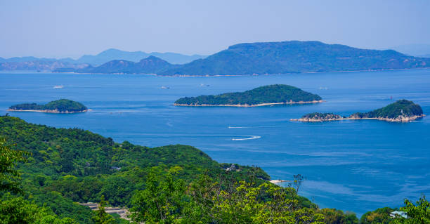 istock Aji Ryuozan Park overlooking the Seto Inland Sea 1407084839