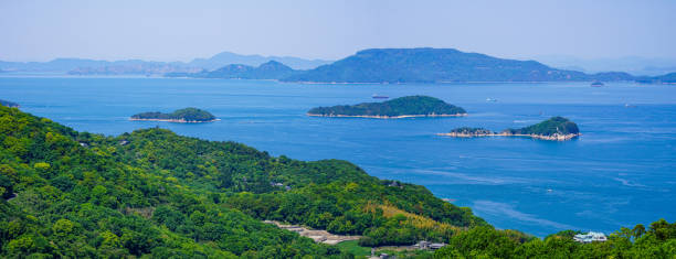 istock Aji Ryuozan Park overlooking the Seto Inland Sea 1407085544
