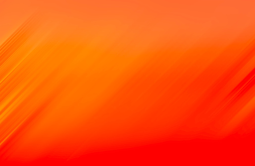 Bright orange abstract art image created with blurred ombre effect, suitable as background or interesting feature image.