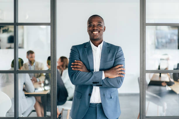 istock Portrait of businessman 1407093494