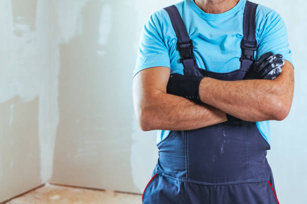 istock Carpentry workshop owner standing with his arms crossed 1407101451