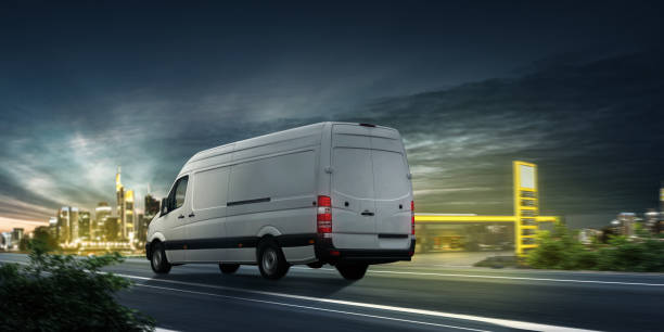 istock van at night on the road 1407114519