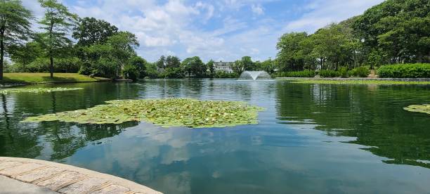 istock The lake with the sky 1407117433