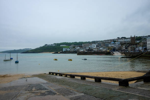 istock A town next to the sea side 1407122919