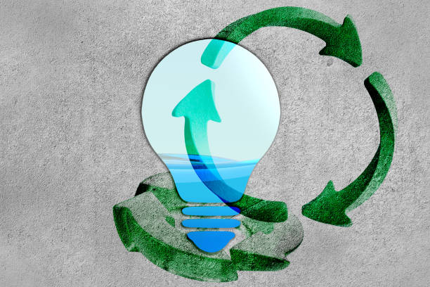 istock Light bulb and renewable energy concept. 1407135593