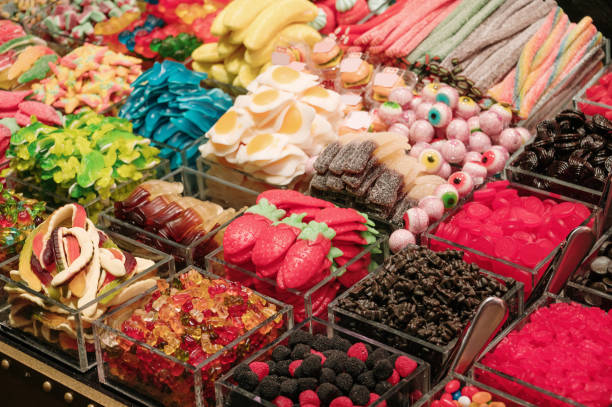 istock Different candies in a market 1407141817