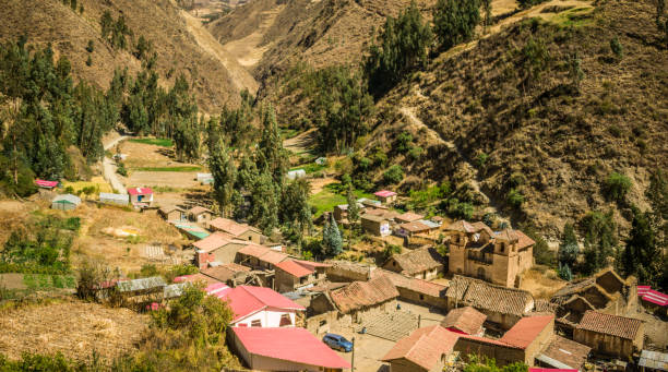istock magical small town near mountains 1407142872